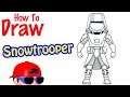 How to Draw a Snowtrooper