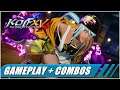 KOF XV - React Gameplay + Combos .