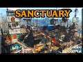 LORE FRIENDLY, FALLOUT 4 SETTLEMENT - A tour of my Sanctuary City using the Sim Settlements mod!