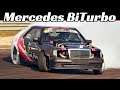 Mercedes-Benz 300 CE W124 BiTurbo DRIFT MONSTER! - 520hp V8 M119 Engine - Action + OnBoard