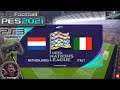 Netherlands Vs Italy UEFA Nations League eFootball PES 2021 || PS3 Gameplay Full HD 60 Fps