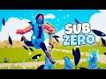 SUB-ZERO vs EVERY FACTION | TABS Modded Gameplay