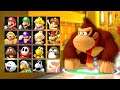 Super Mario Party - Kamek's Tantalizing Tower - Donkey Kong Vs Yoshi Vs Diddy Kong Vs Bowser Jr