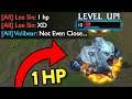 When LOL Players Survive With 1 HP...
