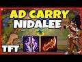 AD NIDALEE IS ACTUALLY GOOD IN TEAMFIGHT TACTICS?! NIDALEE HARD CARRY! - LoL Auto Chess