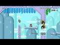 Blue platforming bonanza by gringoDK - Super Mario Maker 2 - No Commentary