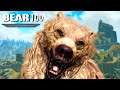 Can I Beat Skyrim as a Bear? (Elder Scrolls V: Skyrim Challenge)