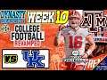 College Football Revamped | DYNASTY | Season 1 | WEEK 10 | vs #20 Kentucky Wildcats (9/4/21)