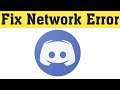 How to Fix Discord Network Connection problem in android
