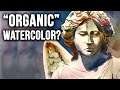 How to Paint ORGANIC Watercolors 🎨