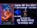 Karina KOF Skin Script With Real Lobby Background + New Real Sounds + Backup File No Password