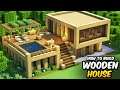 Minecraft: How to Build a Large Wooden House | Easy Survival Tutorial
