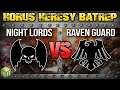 Night Lords vs Ashen Claws Horus Heresy Battle Report Ep 27