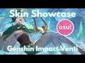 osu! - Genshin Impact Venti skin showcase