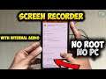 Screen Recorder with Internal Audio in Android | Record In Game Audio | NO ROOT NO PC | TezaRock