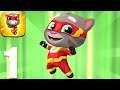 Talking Tom Hero Dash ( Androi / IOS ) Gameplay Walkthrough Part 1 - SUPER TOM