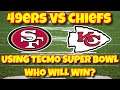 49ers vs Chiefs:  Using Tecmo Super Bowl to Determine Winner
