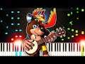 Banjo-Kazooie Theme Music - Piano Tutorial