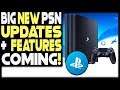 BIG NEW PSN UPDATES AND FEATURES COMING!