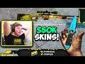CHINESE COLLECTOR GIVES S1MPLE $50,000 IN SKINS! RARE BLUE GEM AND DRAGON LORE! CS:GO Twitch Clips