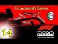 F1 2019 Community Saison Gameplay |#14|Livestream[PS4-Pro]Deutsch