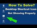How to Fix Desktop Icons Not Working/Not Showing Properly in Windows 10/8/7 | SP SKYWARDS