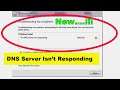 How To Solve DNS Server Is Not Responding Problem In Windows 7/8/10