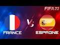 🔴LIVE MATCH EN DIRECT FRANCE VS ESPAGNE ¦ LIVE MATCH UEFA NATIONS LEAGUE 2021 SUR FIFA 22🔴