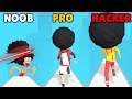 NOOB vs PRO vs HACKER in Afro Run