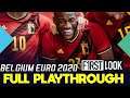 PES 2020 | Euro 2020 FIRST LOOK - BELGIUM FULL PLAYTHROUGH Live Stream | TIMESTAMPS Included