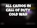SHOWCASING ALL CAMOS IN Black Ops: Cold War! (2 DARK MATTERS + Over 70+ CAMOS!)