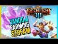Streaming Torchlight 3 - Farming & switching between various builds !builds !discord