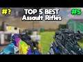 TOP 5 BEST ASSAULT RIFLES in COD MOBILE! SEASON 2 Official After Update! ( Call Of Duty: Mobile )