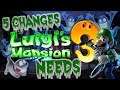 5 Changes That Luigi's Mansion 3 Needs! - ZakPak