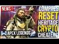Apex News : Reset De Compte, Compensation Cheaters, Héritage Crypto, Mode Arène...