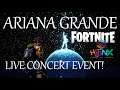 Ariana Grande in FORTNITE!!! Full Concert Event Experience!! Gamey Playz