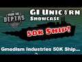 From the Depths - GI UNICORN Showcase (50K Frigate Class Ship) - FTD 2020