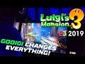 GOOIGI CHANGES EVERYTHING! Luigi's Mansion 3 E3 2019 DEMO (4K 60FPS Video)