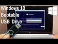 How to create bootable USB flash drive to install Windows 10 | Step By Step
