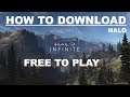 How to  Download Halo infinite