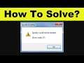 How To Fix Spotify Installer Could Not Be Start - ( Error Code 17) Windows 10/7/8 Fixed