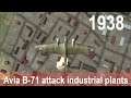 IL-2 1946: aircombat Avia B-71 attack industrial plants