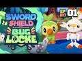 IT IS FINALLY HERE! Pokemon Sword and Shield BugLocke | Episode 1