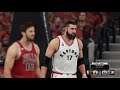 NBA 2K16 Playoffs mode gameplay - Chicago Bulls vs Toronto Raptors - (PS4 HD) [1080p60FPS]