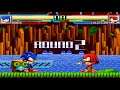 NICK54222 MUGEN: Sonic the Hedgehog (Shiruzato) VS Knuckles the Echidna (Shiruzato)
