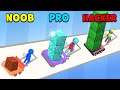 NOOB vs PRO vs HACKER - Brick Builder