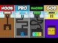 NOOB vs PRO vs HACKER vs GOD : BANK MAZE CHALLENGE in Minecraft! (Animation)