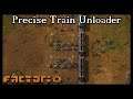 Precise Train Unloader V2 - Factorio Tutorials