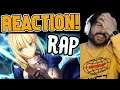 REACTION - SABER RAP | "Excalibur" | RUSTAGE ft. Cami-Cat [FATE]