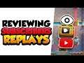 REVIEWING YOUR REPLAYS! - Clash Royale